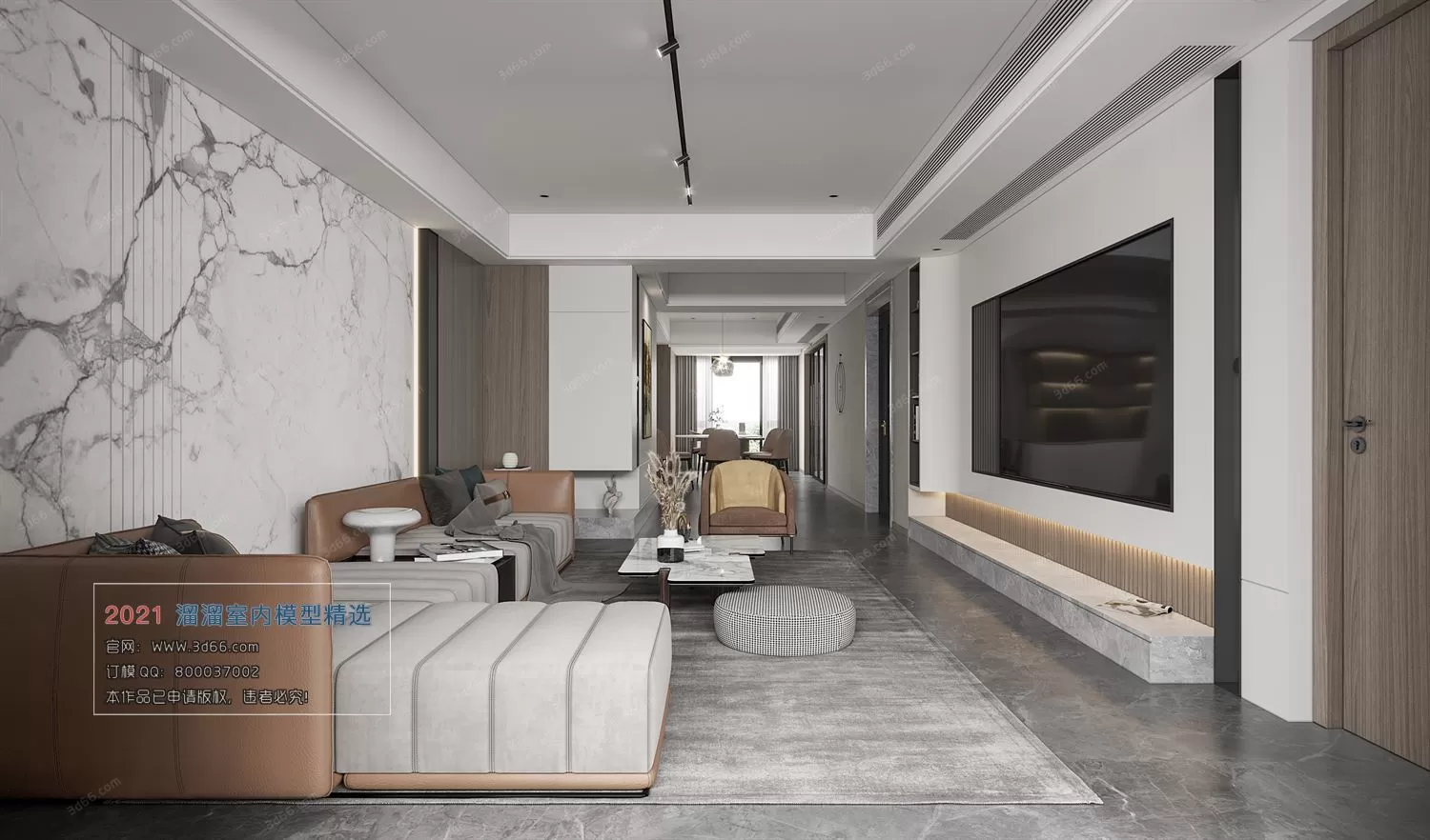 3DSKYFREE – HOME SCENES - HOME BLOCKS 3DS MAX MODELS