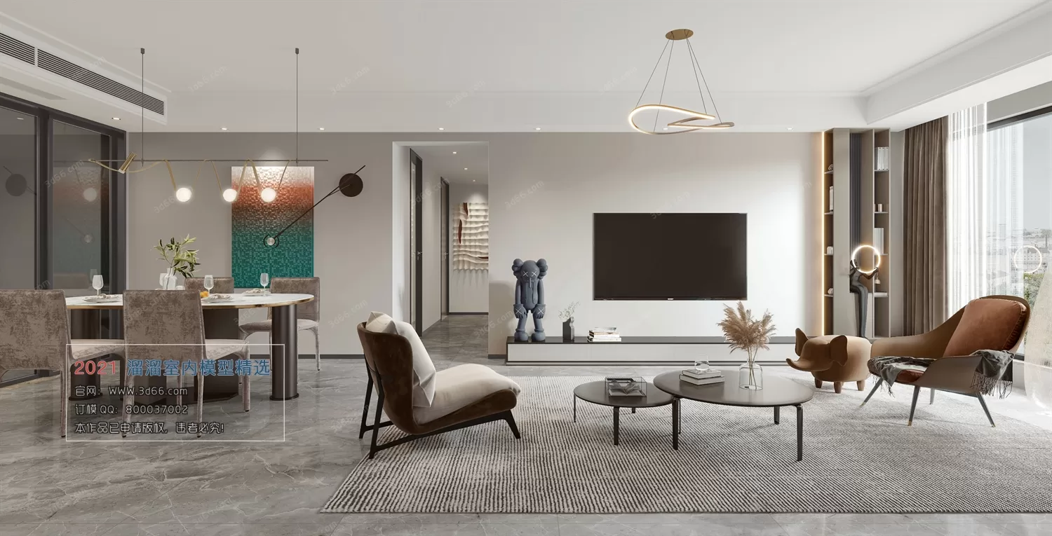 3DSKYFREE – HOME SCENES - HOME BLOCKS 3DS MAX MODELS