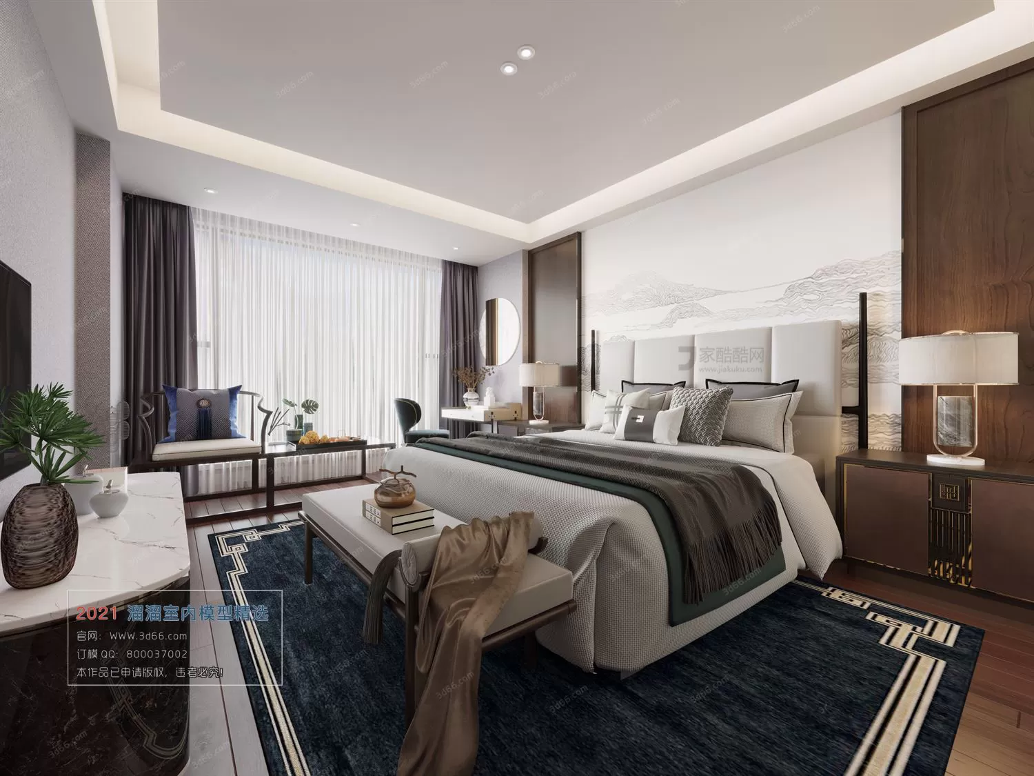 3DSKYFREE – HOME SCENES - HOME BLOCKS 3DS MAX MODELS