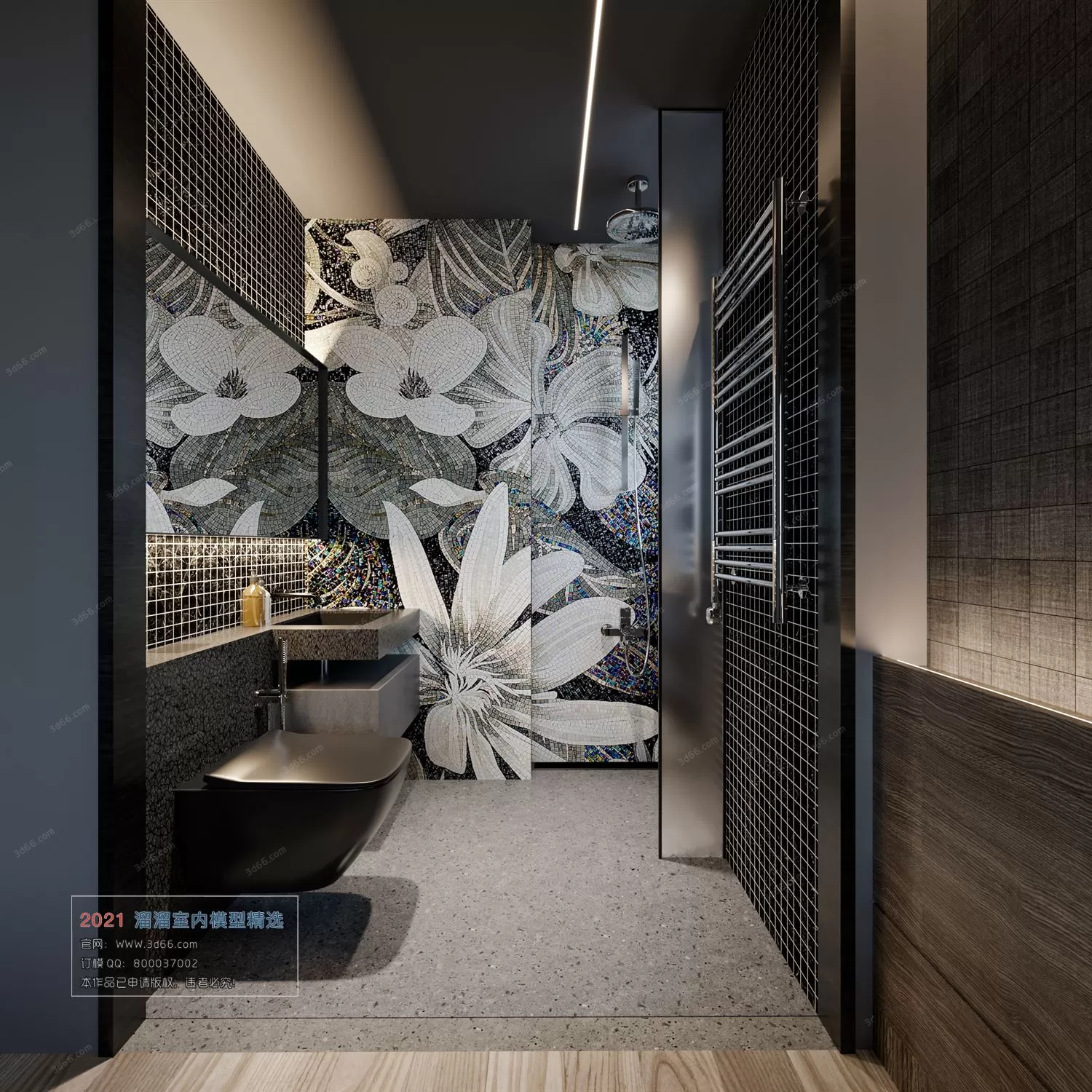 3DSKYFREE – HOME SCENES - HOME BLOCKS 3DS MAX MODELS