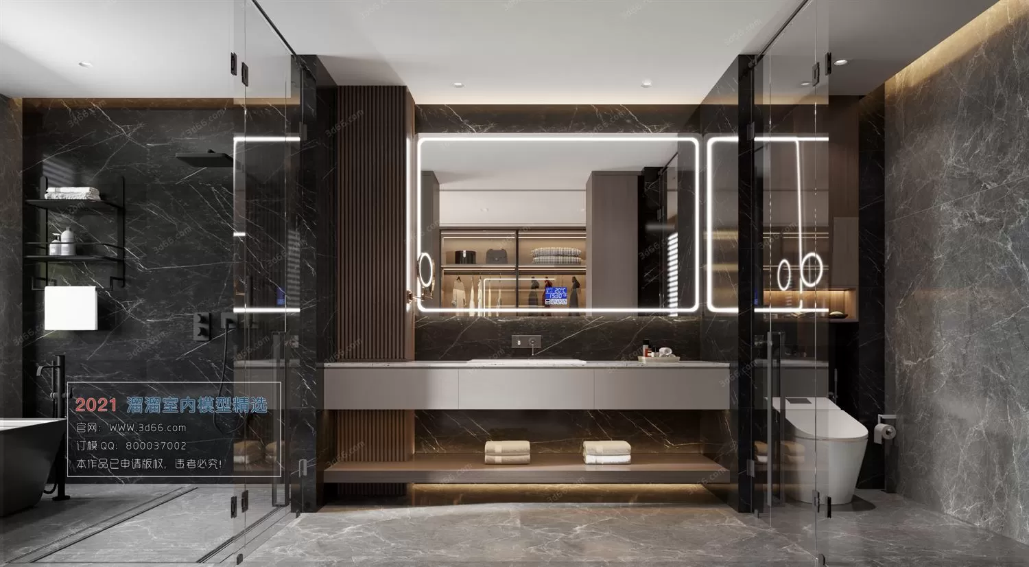 3DSKYFREE – HOME SCENES - HOME BLOCKS 3DS MAX MODELS