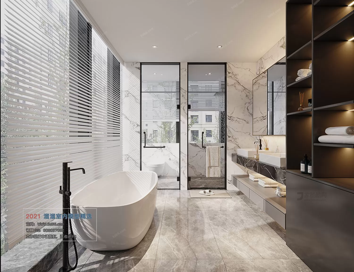 3DSKYFREE – HOME SCENES - HOME BLOCKS 3DS MAX MODELS