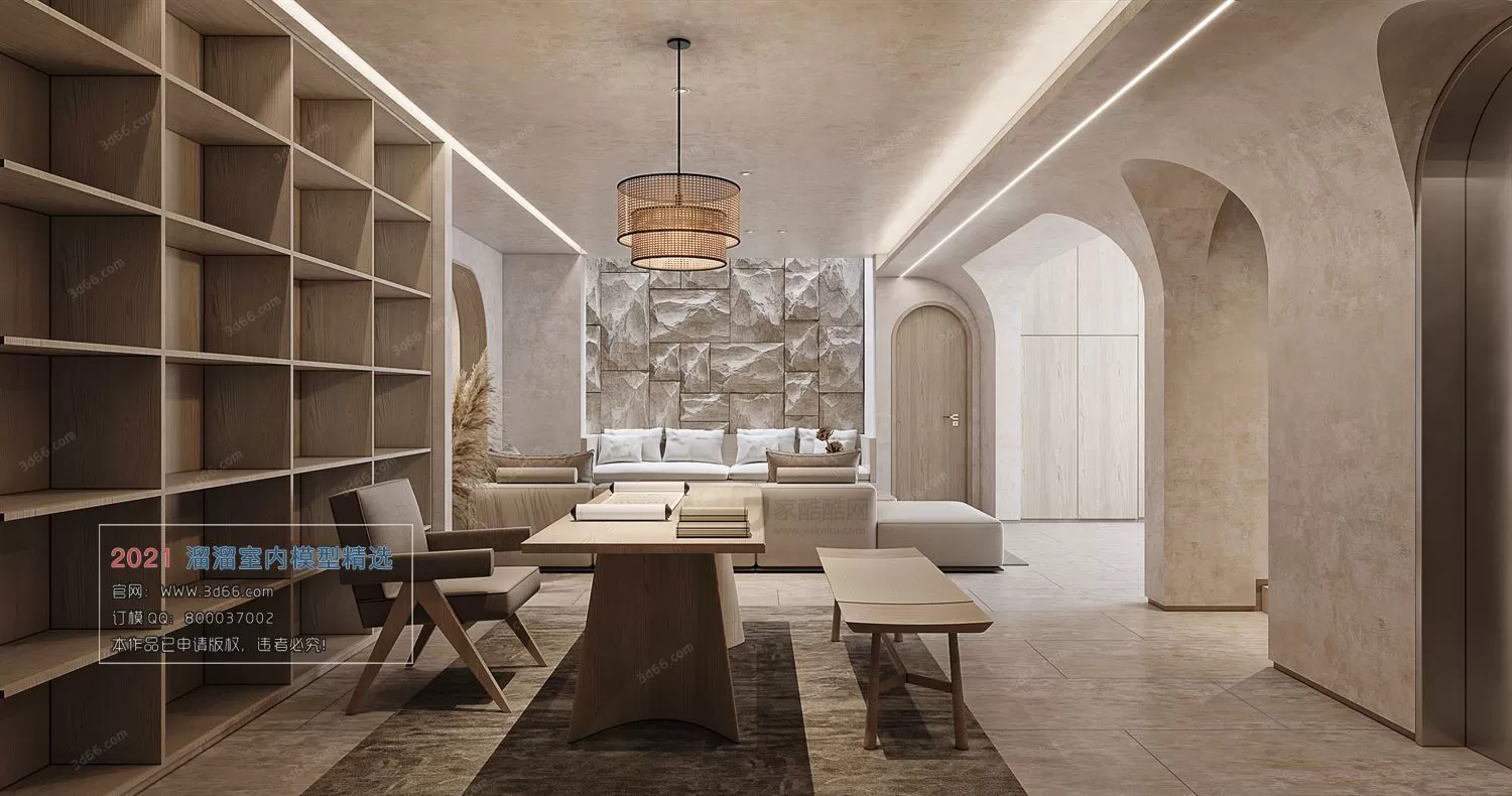 3DSKYFREE – HOME SCENES - HOME BLOCKS 3DS MAX MODELS