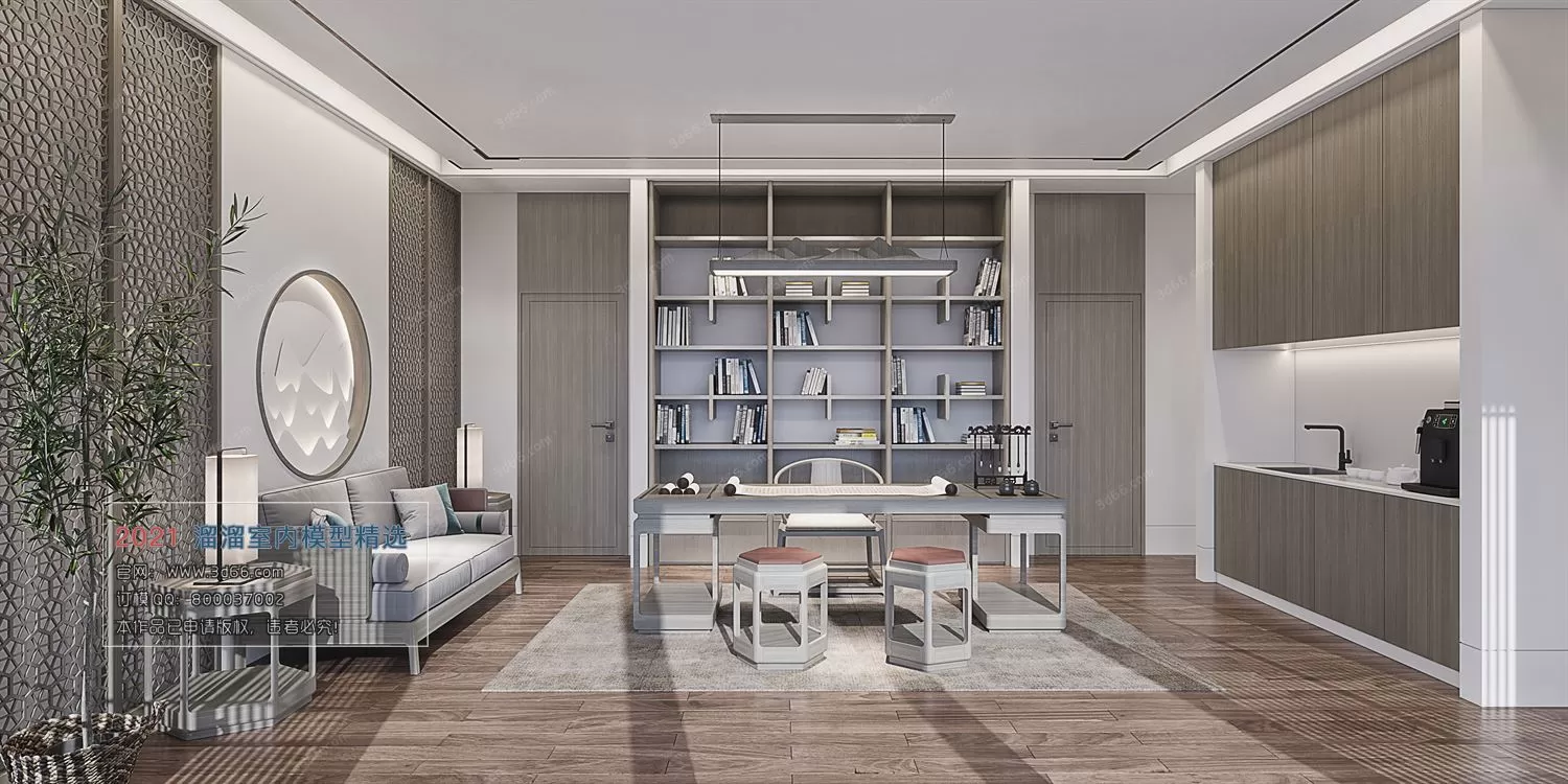 STUDY – C009-Chinese style-Corona model