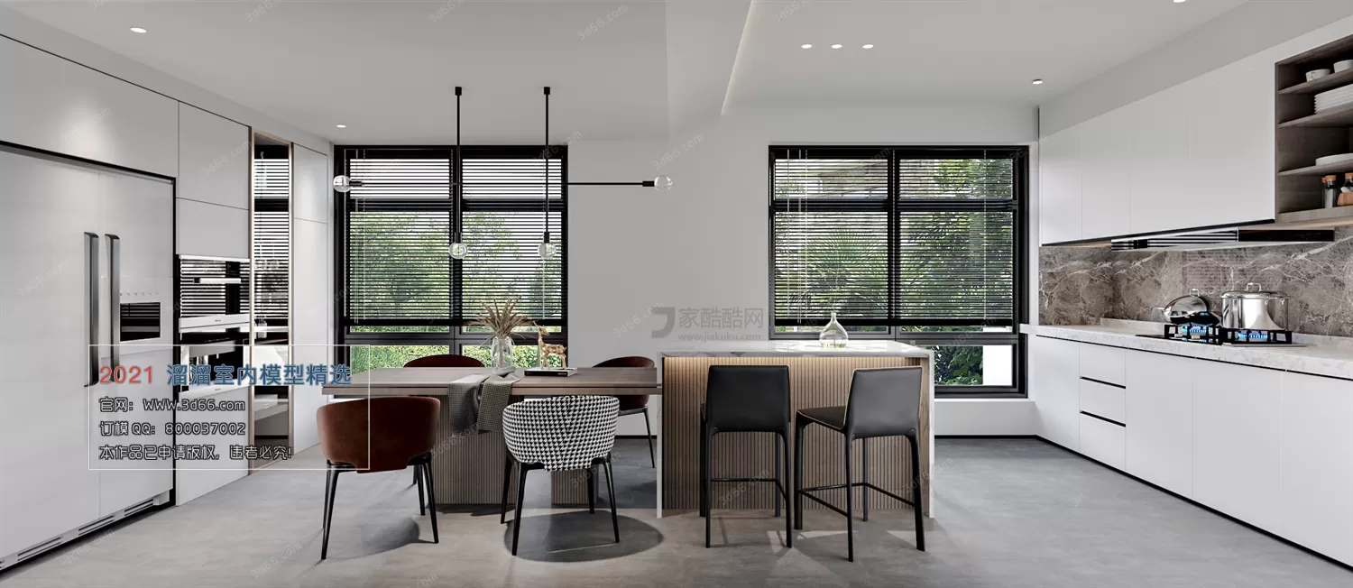 3DSKYFREE – HOME SCENES - HOME BLOCKS 3DS MAX MODELS