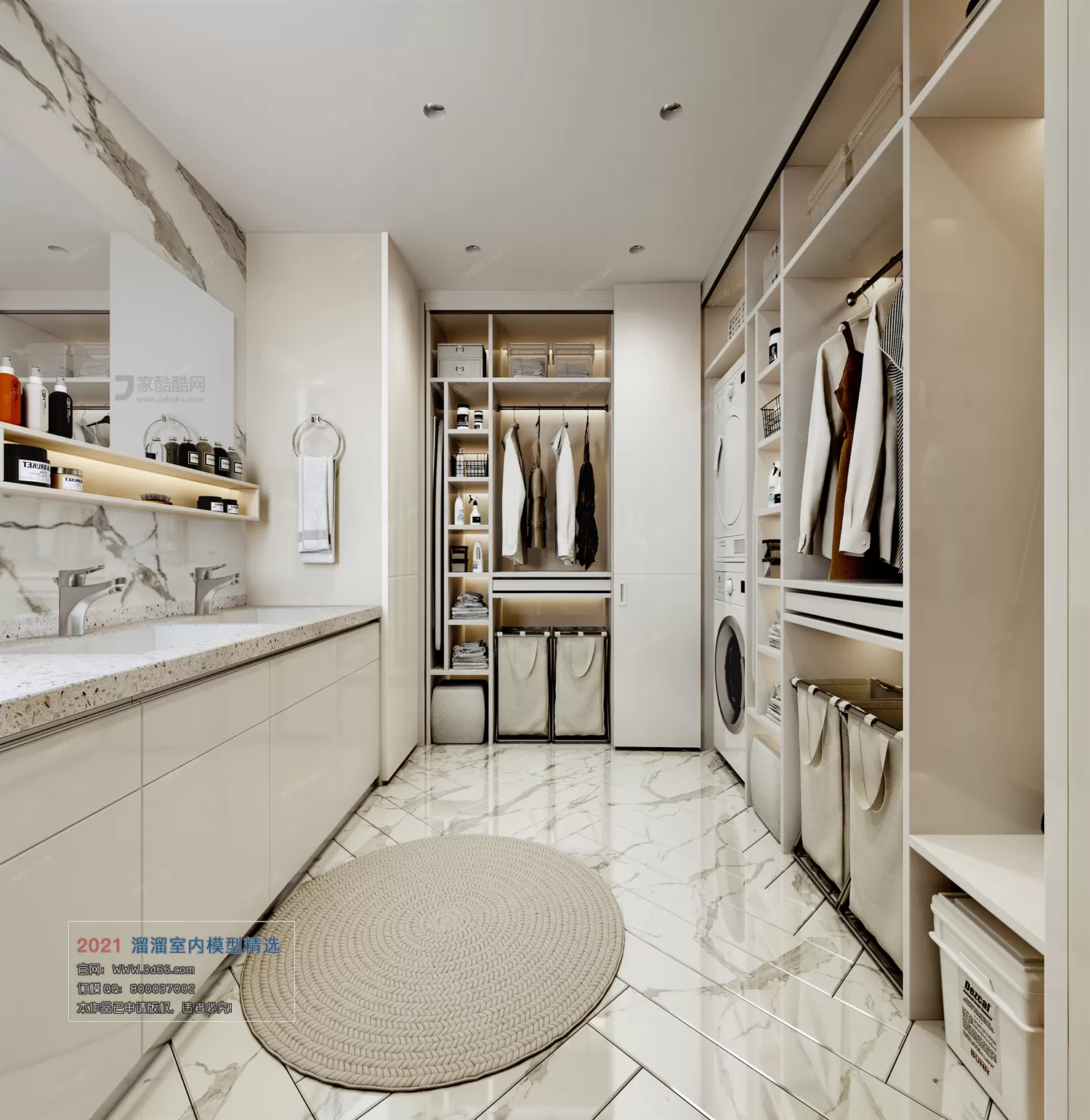 OTHER – A004-Modern style-Vray model
