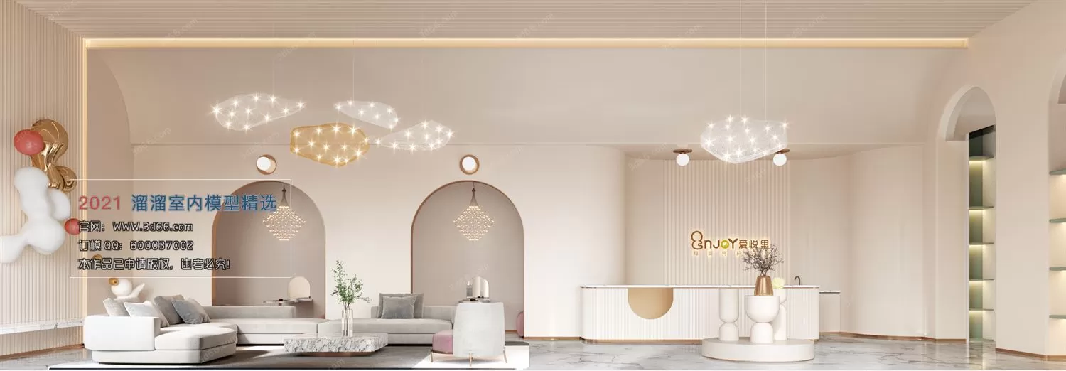 LOBBY, RECEPTION – M002-Nordic style-Corona model