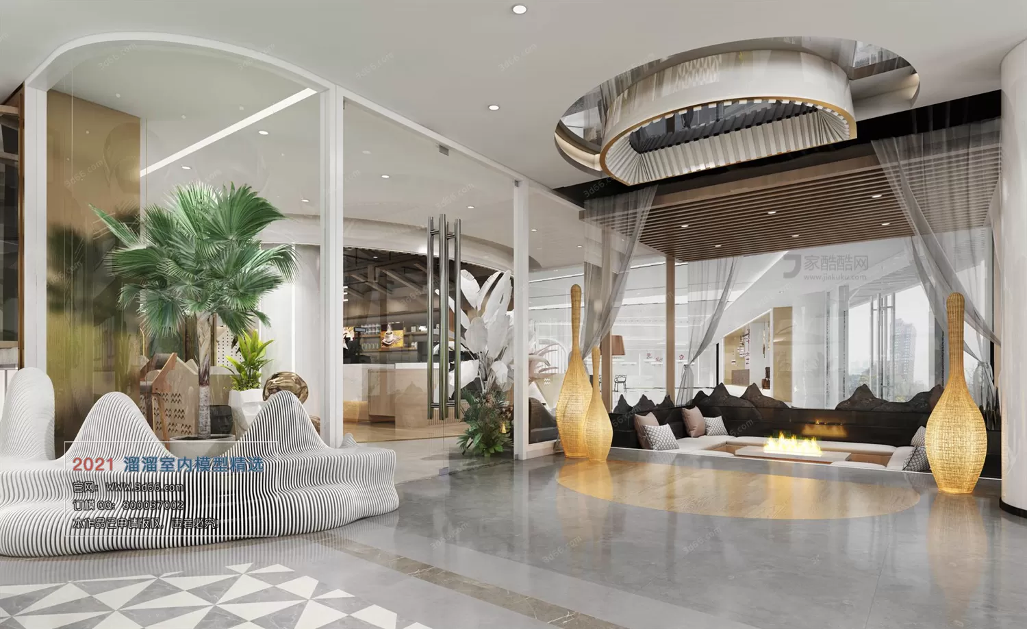 3DSKYFREE – HOME SCENES - HOME BLOCKS 3DS MAX MODELS