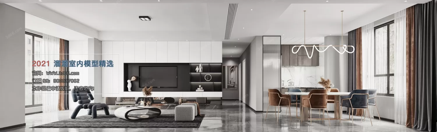 3DSKYFREE – HOME SCENES - HOME BLOCKS 3DS MAX MODELS