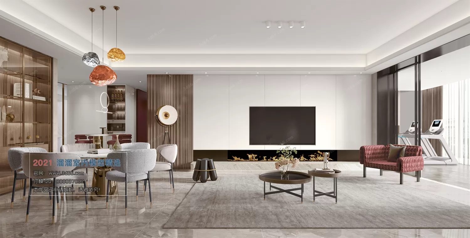 3DSKYFREE – HOME SCENES - HOME BLOCKS 3DS MAX MODELS