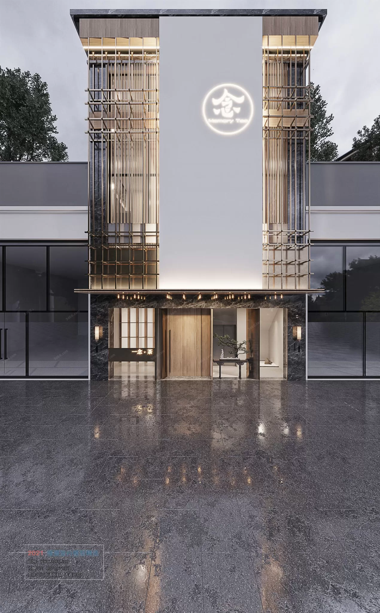 EXHIBITION – A019-Modern style-Corona model