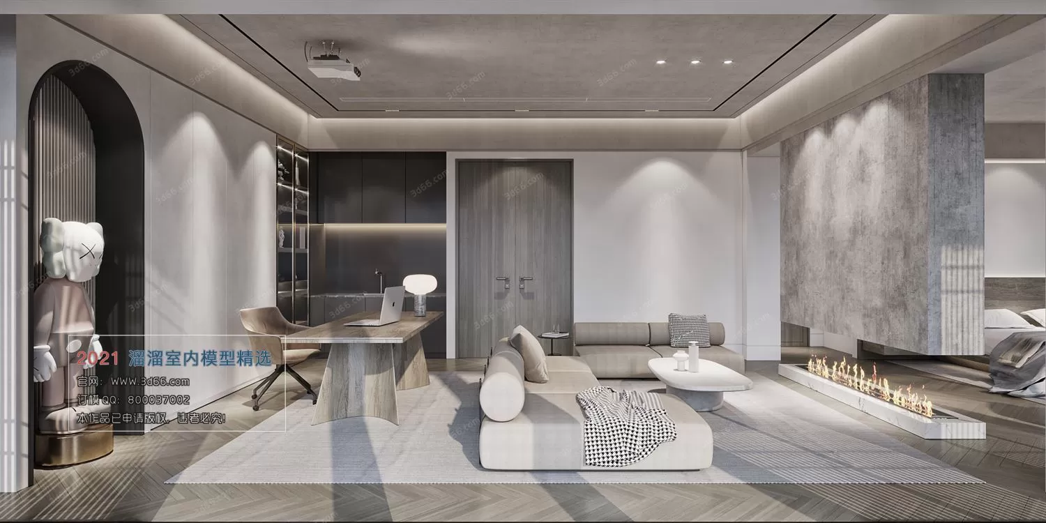 3DSKYFREE – HOME SCENES - HOME BLOCKS 3DS MAX MODELS