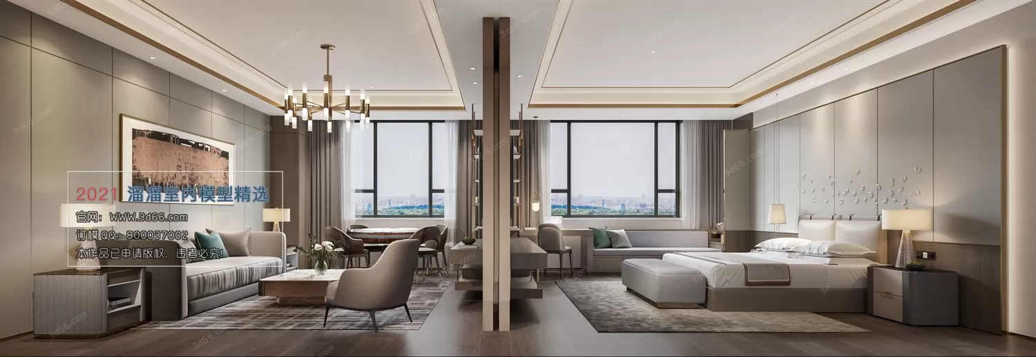 3DSKYFREE – HOME SCENES - HOME BLOCKS 3DS MAX MODELS