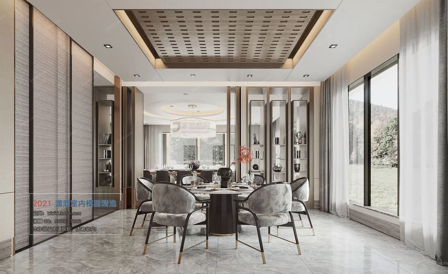 3DSKYFREE – HOME SCENES - HOME BLOCKS 3DS MAX MODELS