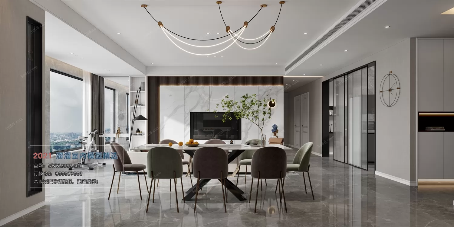 3DSKYFREE – HOME SCENES - HOME BLOCKS 3DS MAX MODELS