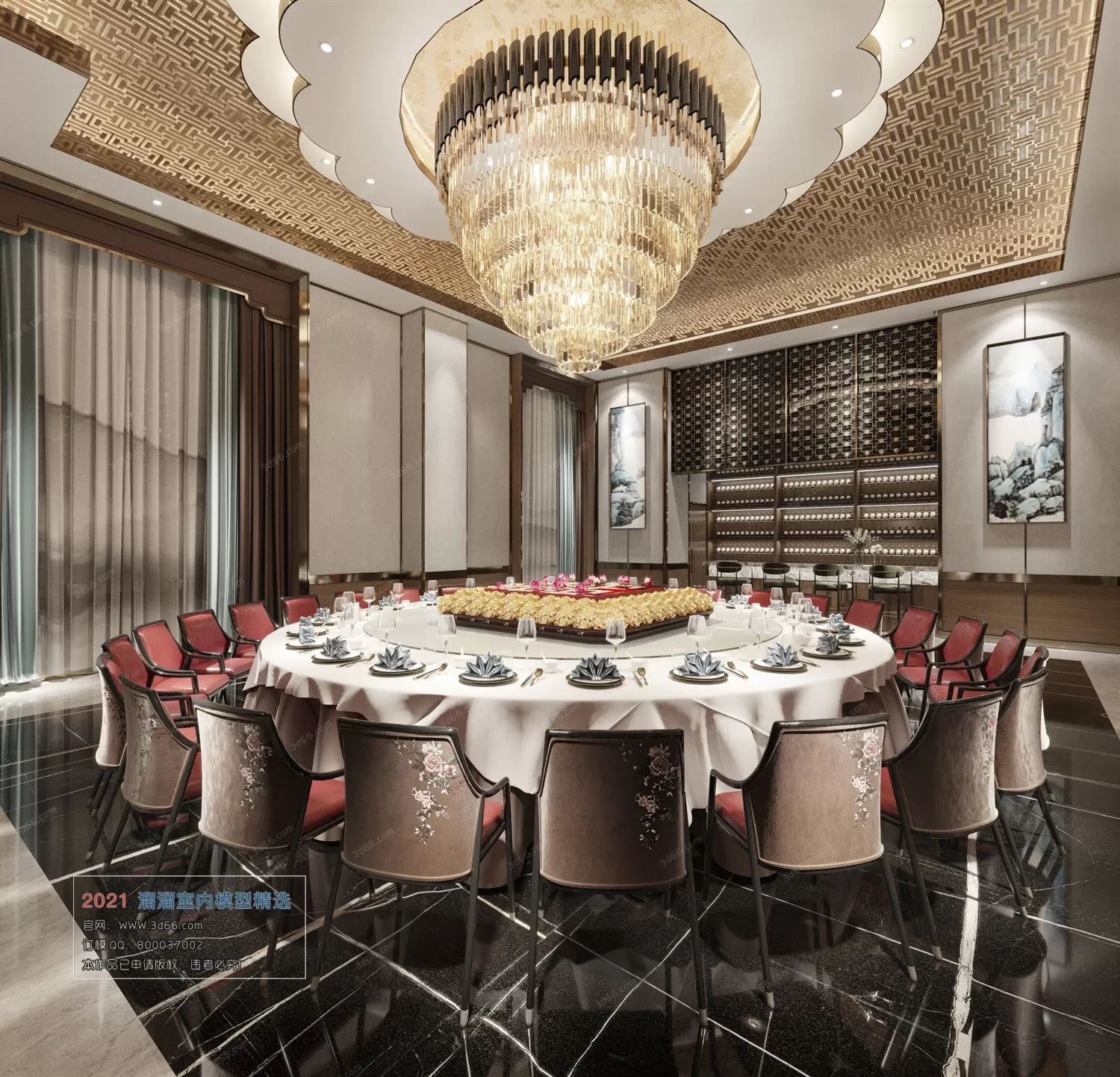 3DSKYFREE – HOME SCENES - HOME BLOCKS 3DS MAX MODELS