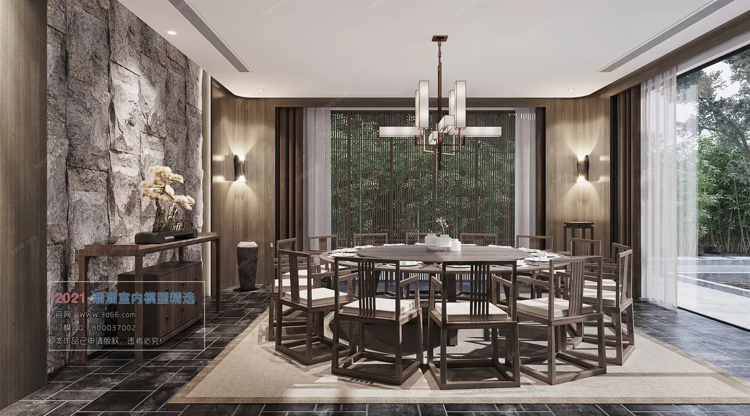 3DSKYFREE – HOME SCENES - HOME BLOCKS 3DS MAX MODELS