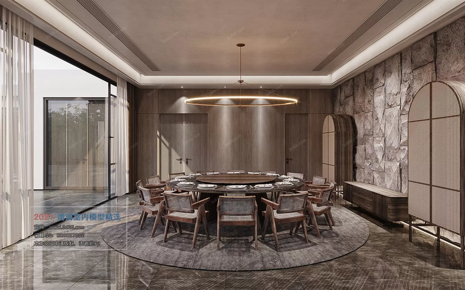 3DSKYFREE – HOME SCENES - HOME BLOCKS 3DS MAX MODELS