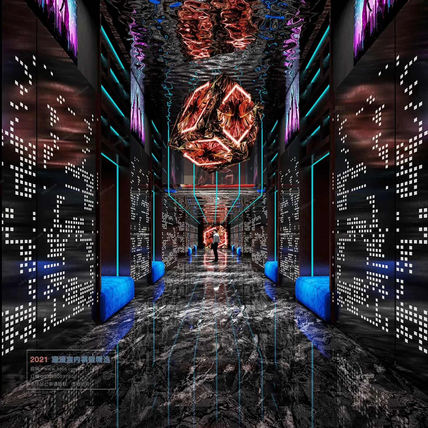 3DSKYFREE – HOME SCENES - HOME BLOCKS 3DS MAX MODELS