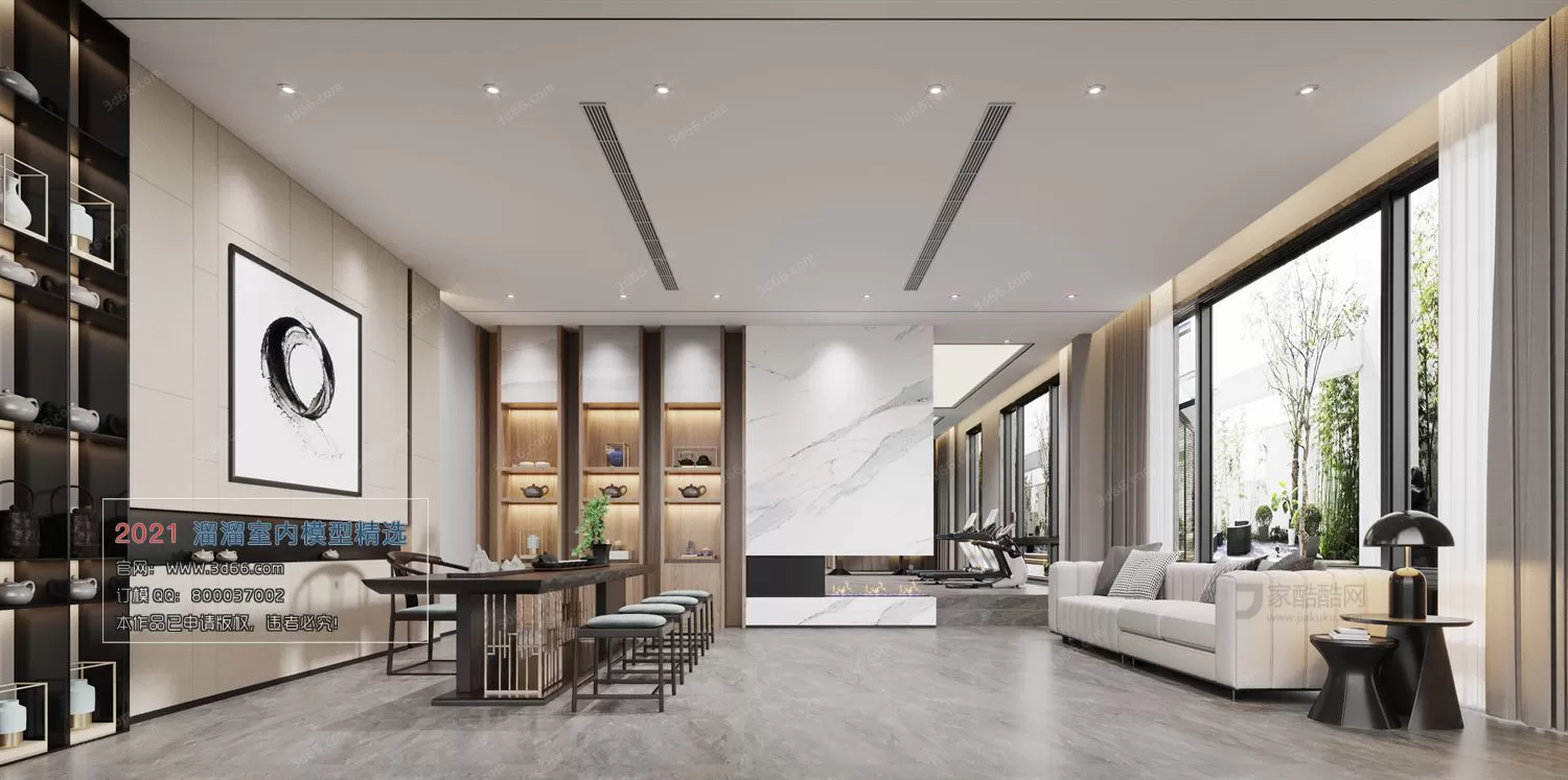 3DSKYFREE – HOME SCENES - HOME BLOCKS 3DS MAX MODELS