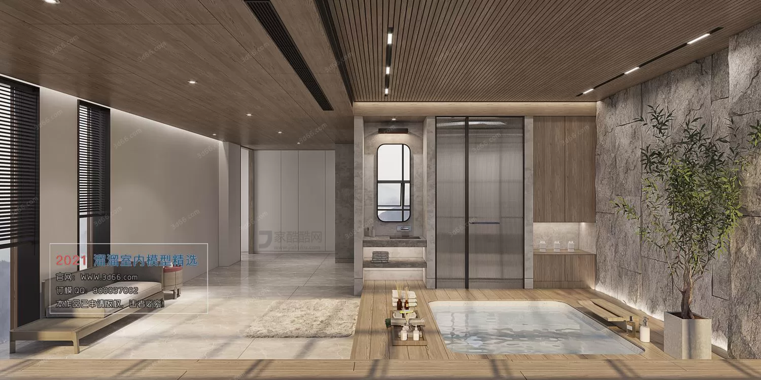 3DSKYFREE – HOME SCENES - HOME BLOCKS 3DS MAX MODELS