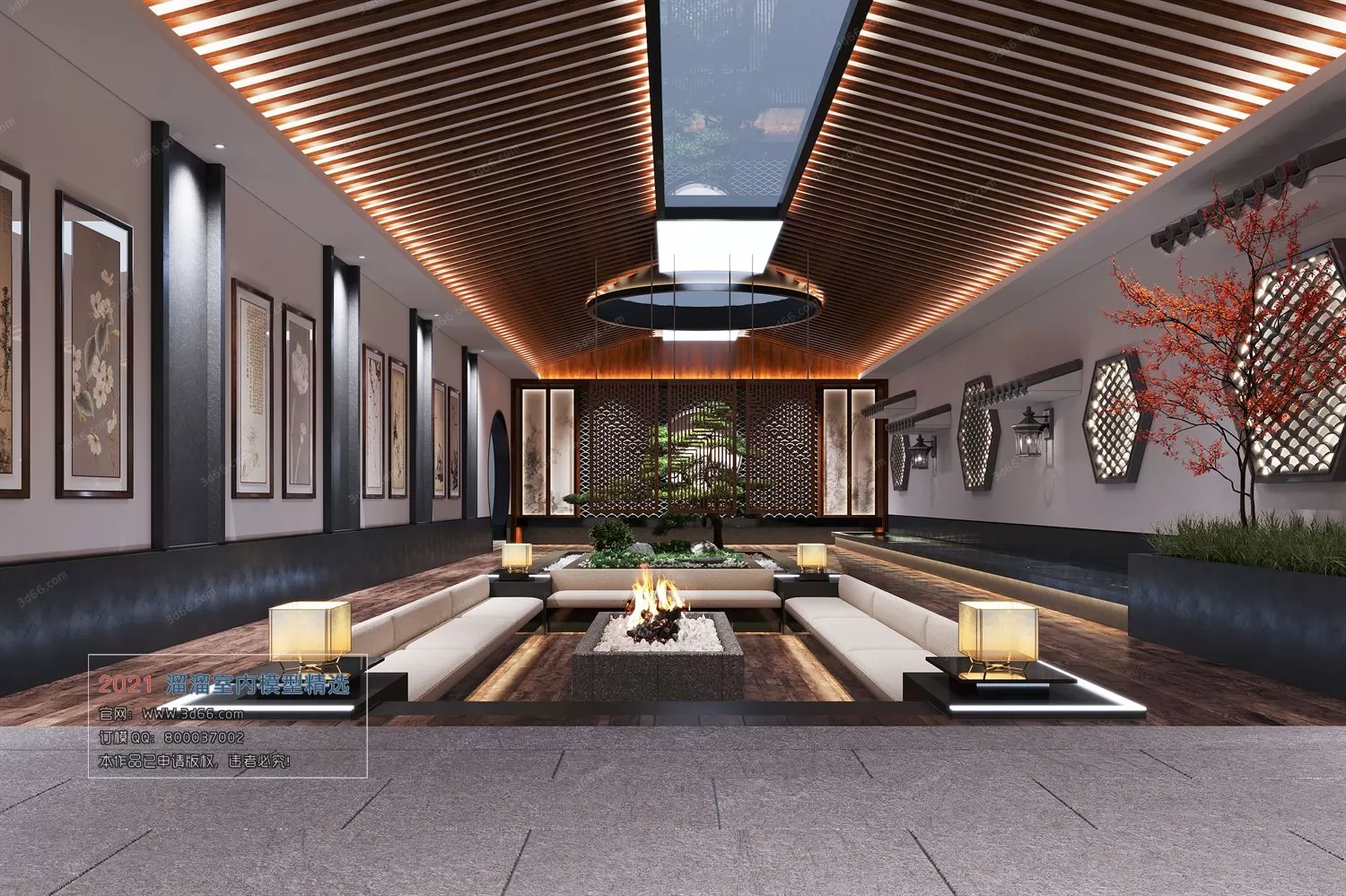 3DSKYFREE – HOME SCENES - HOME BLOCKS 3DS MAX MODELS