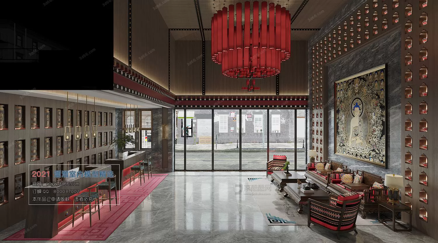 3DSKYFREE – HOME SCENES - HOME BLOCKS 3DS MAX MODELS