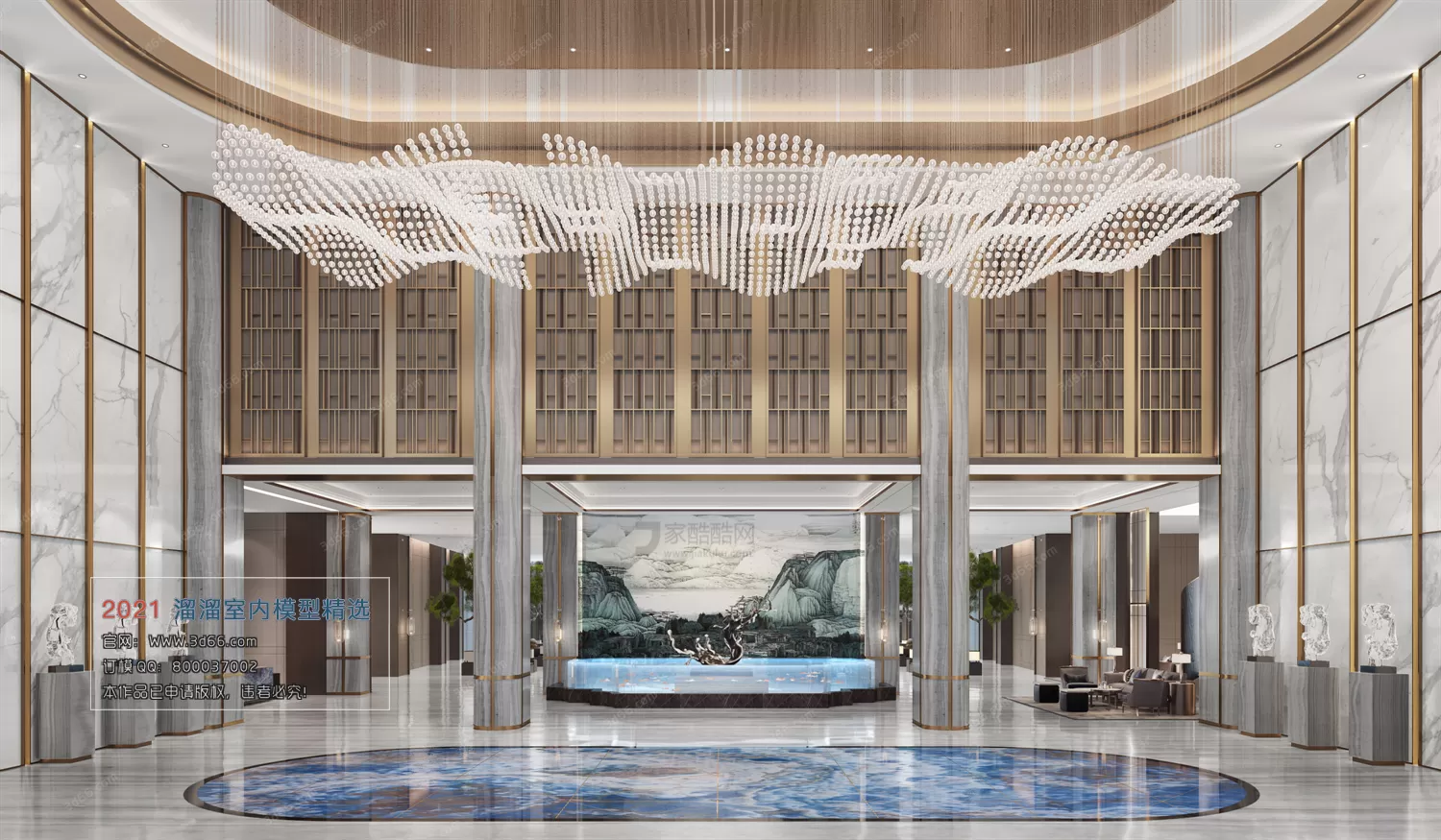 3DSKYFREE – HOME SCENES - HOME BLOCKS 3DS MAX MODELS