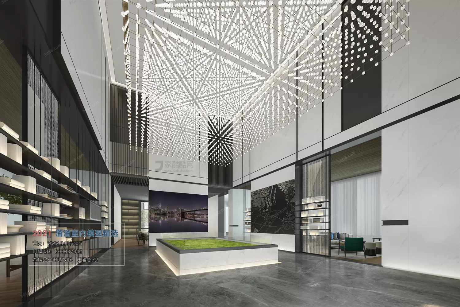 3DSKYFREE – HOME SCENES - HOME BLOCKS 3DS MAX MODELS