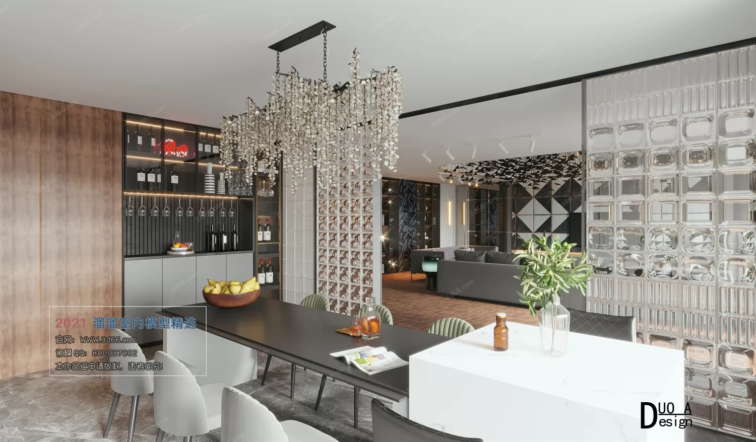 3DSKYFREE – HOME SCENES - HOME BLOCKS 3DS MAX MODELS