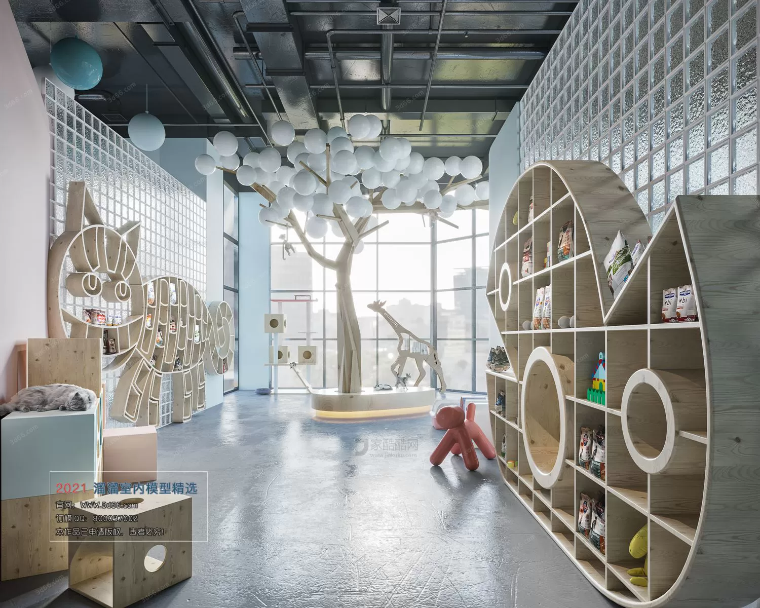 3DSKYFREE – HOME SCENES - HOME BLOCKS 3DS MAX MODELS