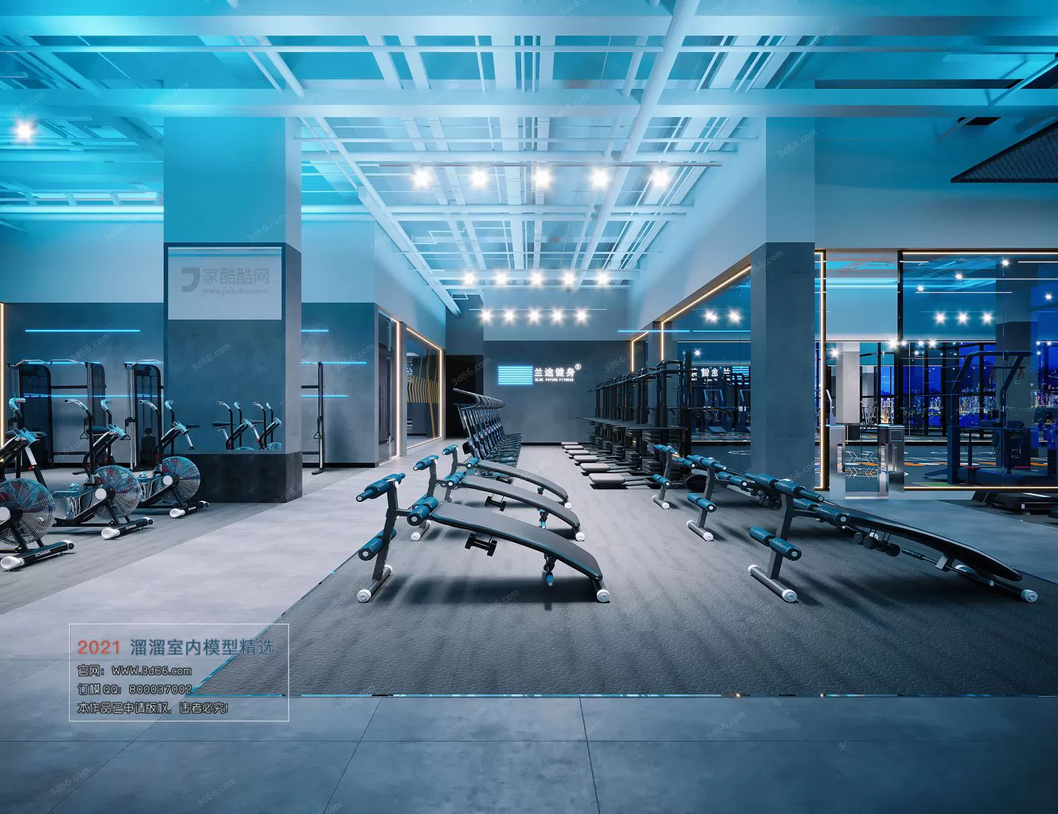 3DSKYFREE – HOME SCENES - HOME BLOCKS 3DS MAX MODELS