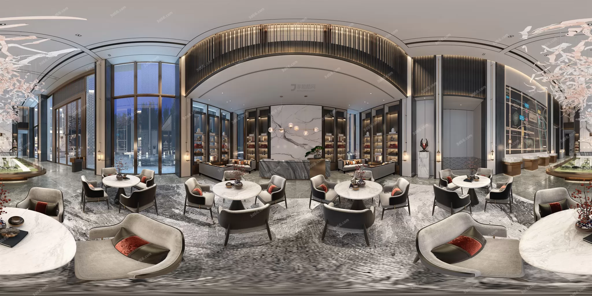 3DSKYFREE – HOME SCENES - HOME BLOCKS 3DS MAX MODELS