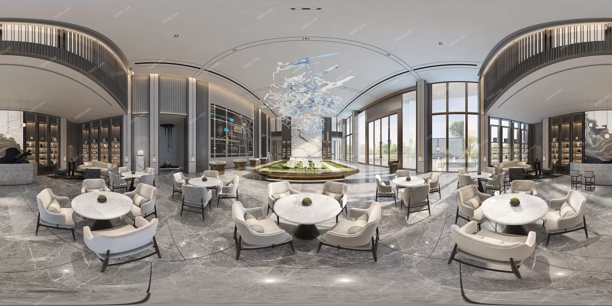 3DSKYFREE – HOME SCENES - HOME BLOCKS 3DS MAX MODELS