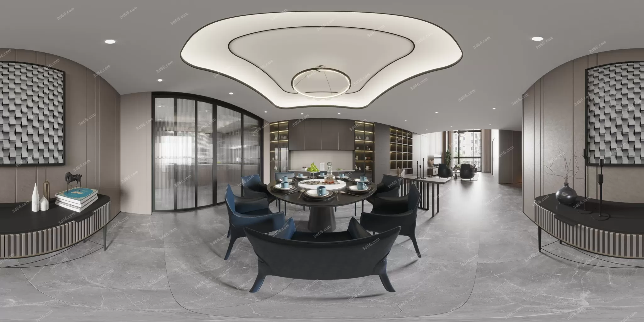 3DSKYFREE – HOME SCENES - HOME BLOCKS 3DS MAX MODELS