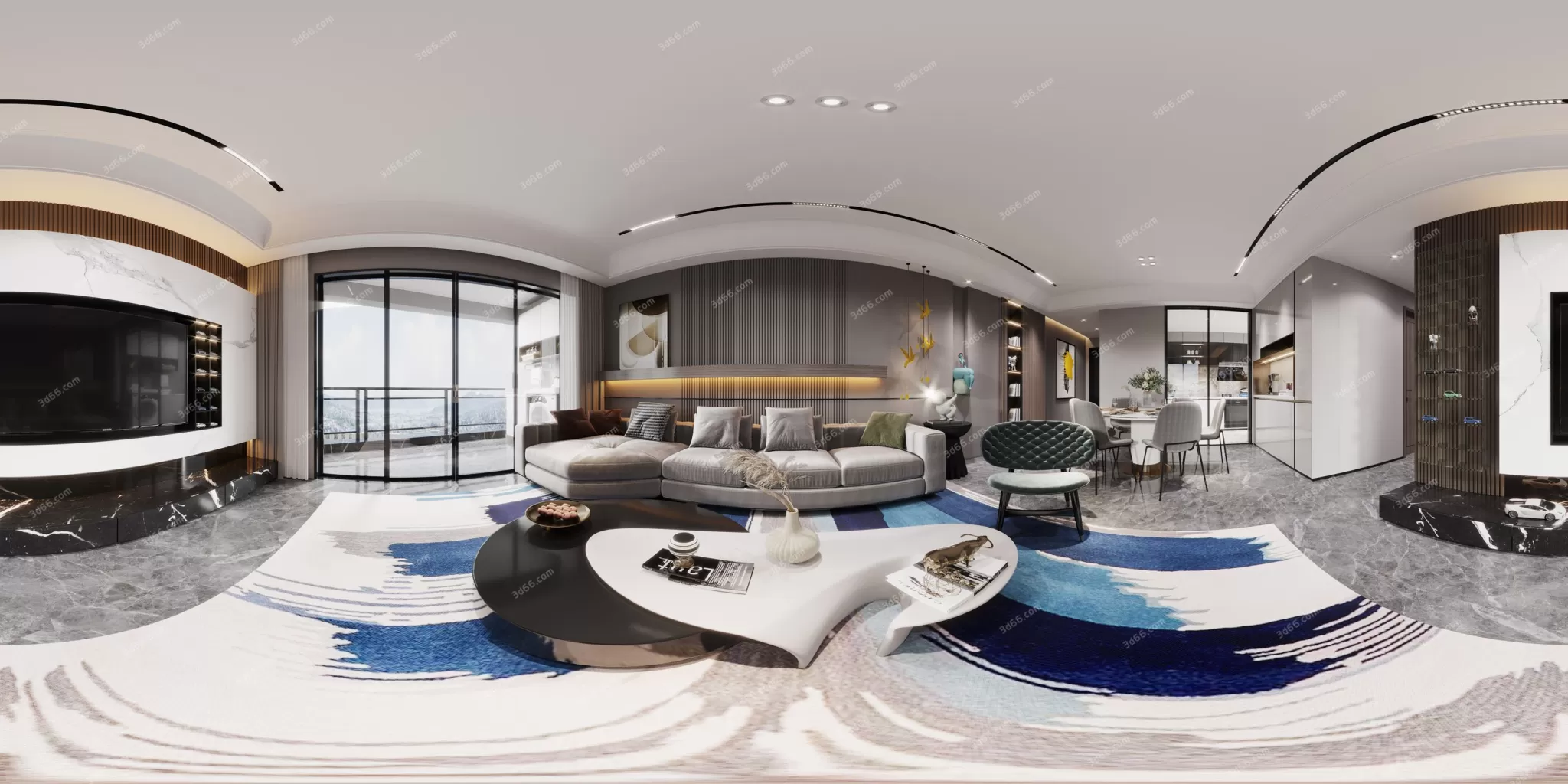 3DSKYFREE – HOME SCENES - HOME BLOCKS 3DS MAX MODELS