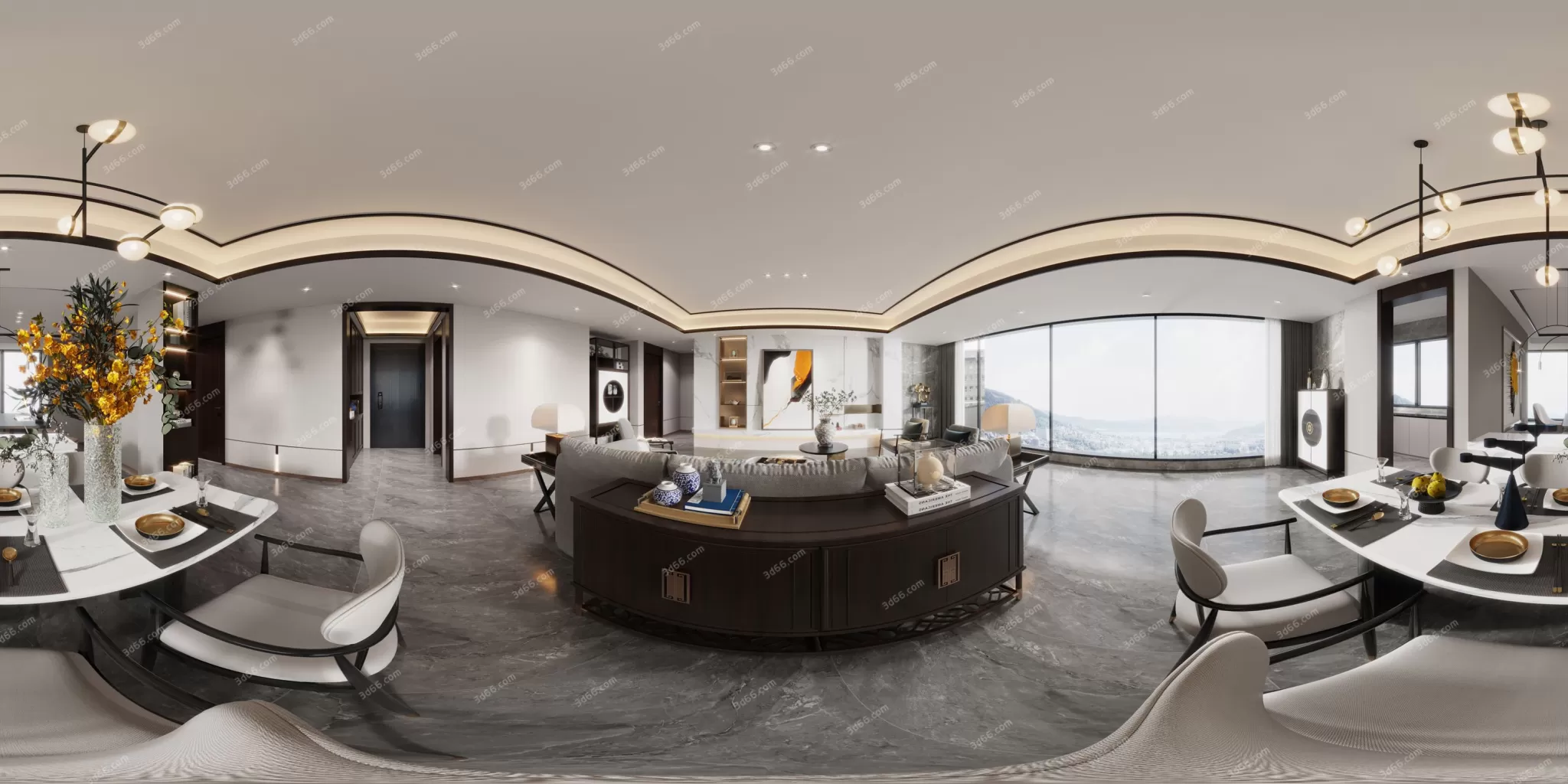 3DSKYFREE – HOME SCENES - HOME BLOCKS 3DS MAX MODELS