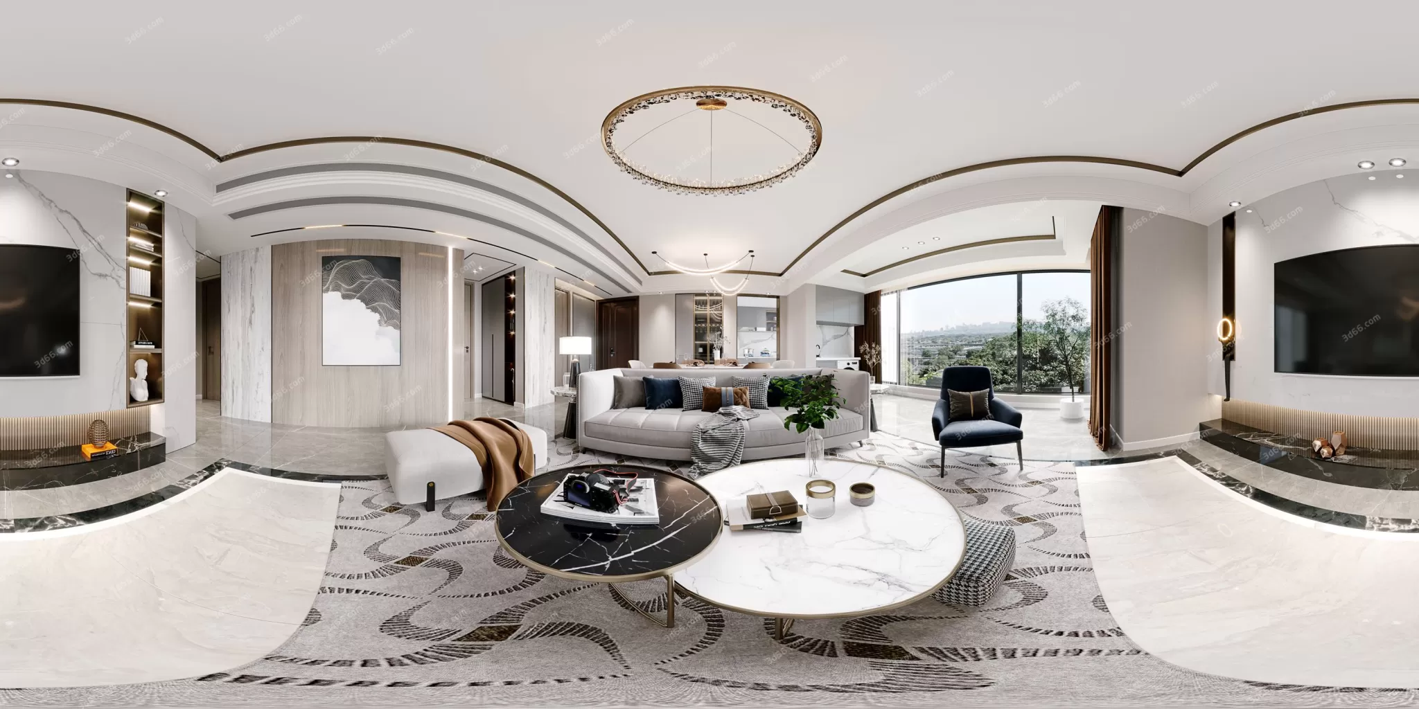 3DSKYFREE – HOME SCENES - HOME BLOCKS 3DS MAX MODELS