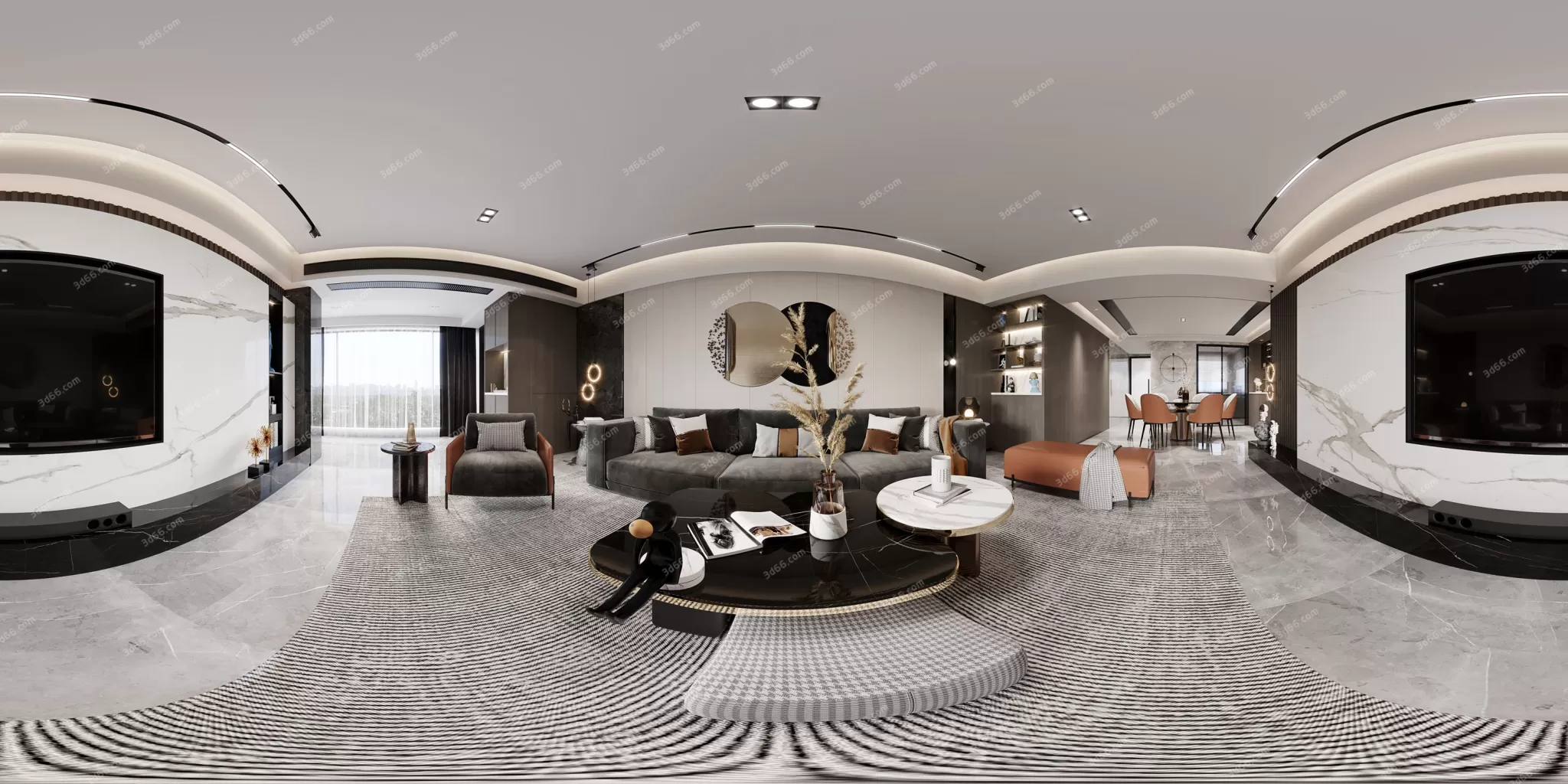 3DSKYFREE – HOME SCENES - HOME BLOCKS 3DS MAX MODELS