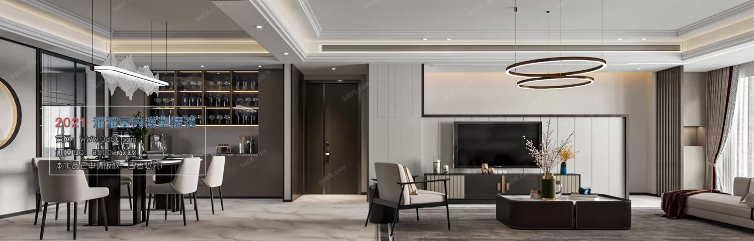 3DSKYFREE – HOME SCENES - HOME BLOCKS 3DS MAX MODELS