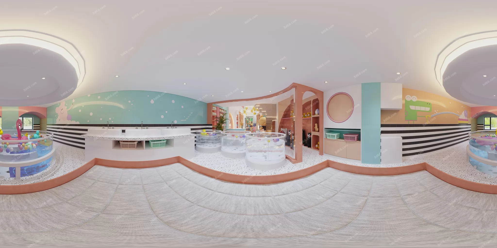 3DSKYFREE – HOME SCENES - HOME BLOCKS 3DS MAX MODELS