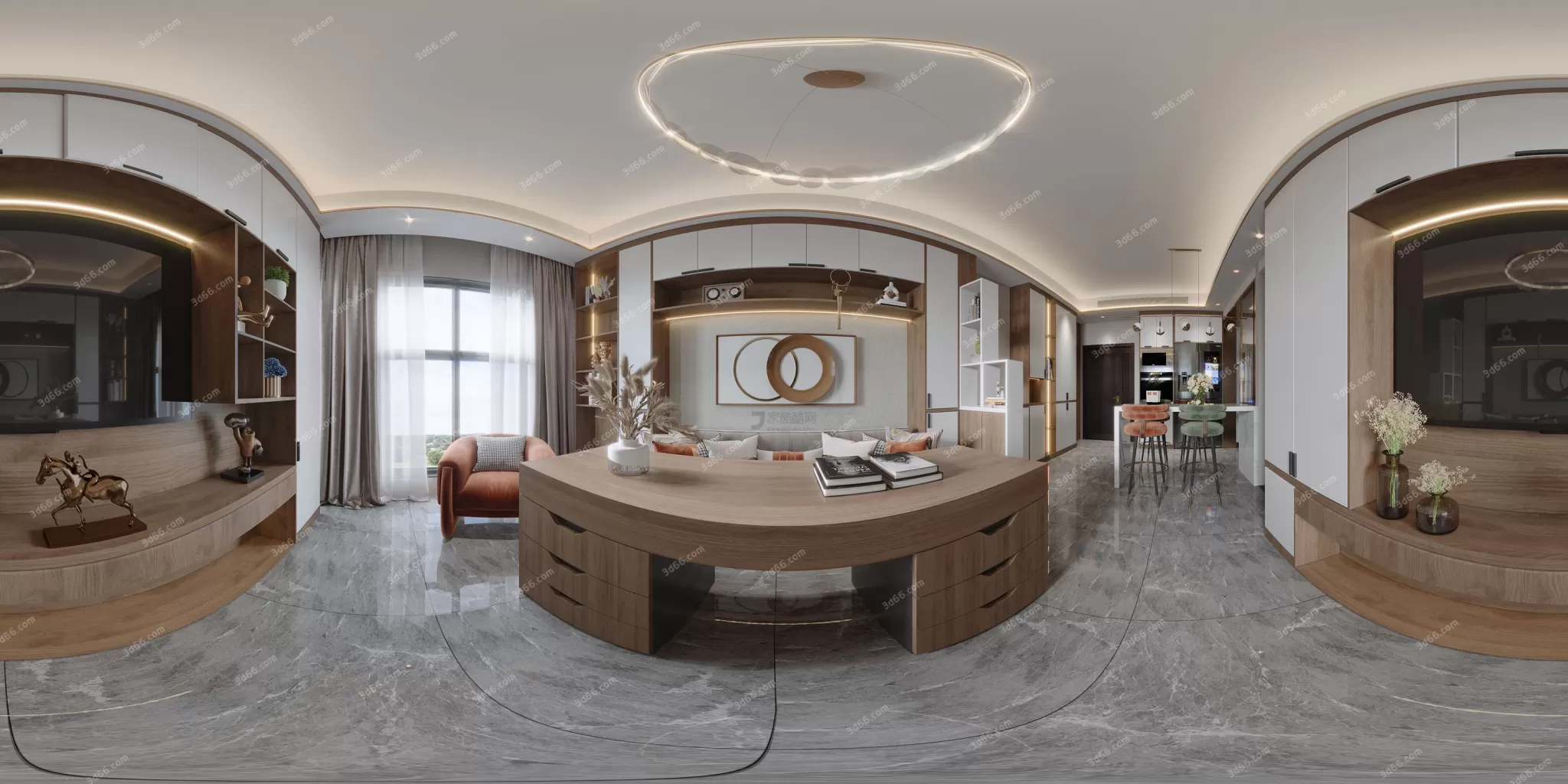 3DSKYFREE – HOME SCENES - HOME BLOCKS 3DS MAX MODELS