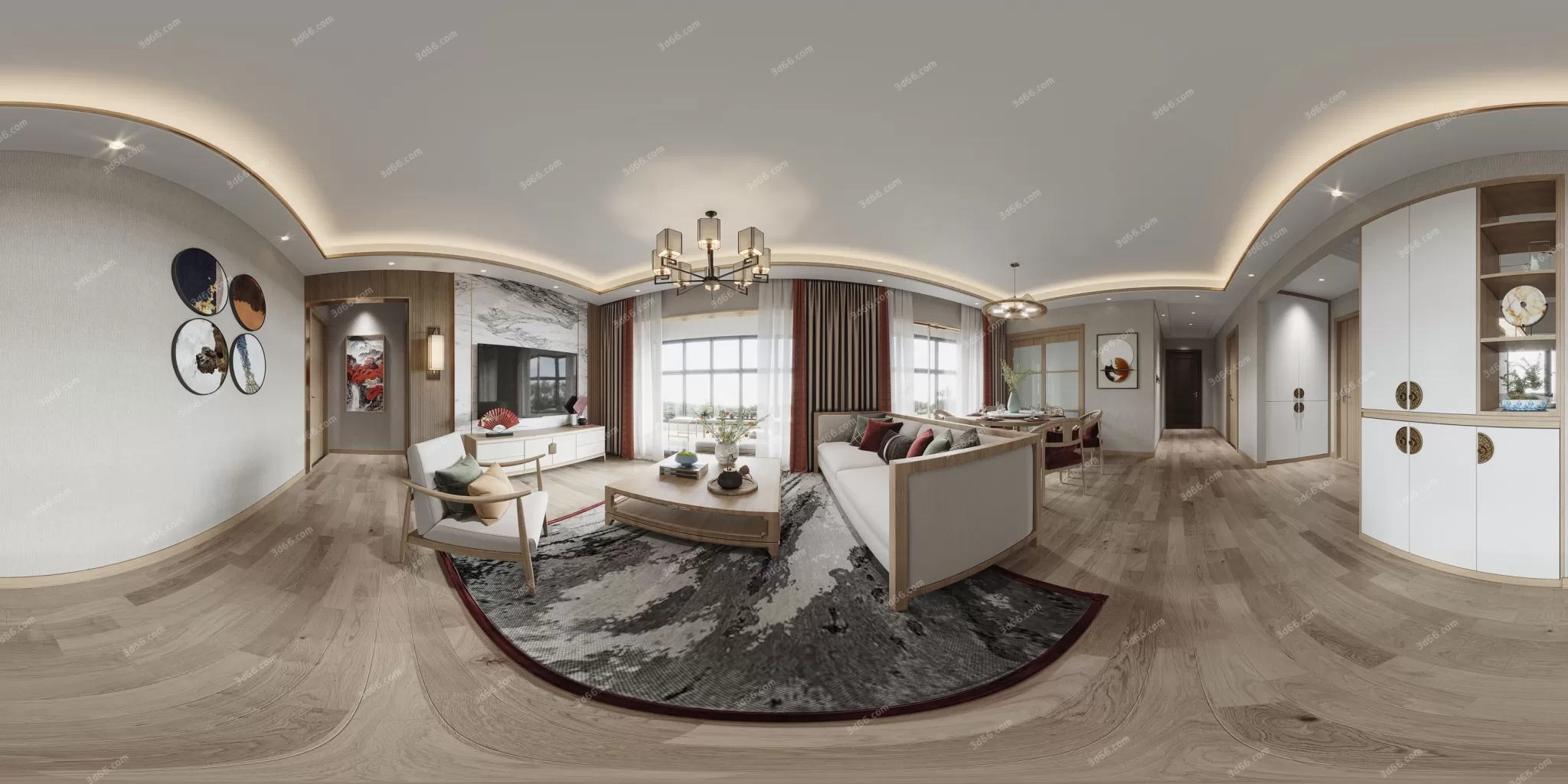 3DSKYFREE – HOME SCENES - HOME BLOCKS 3DS MAX MODELS