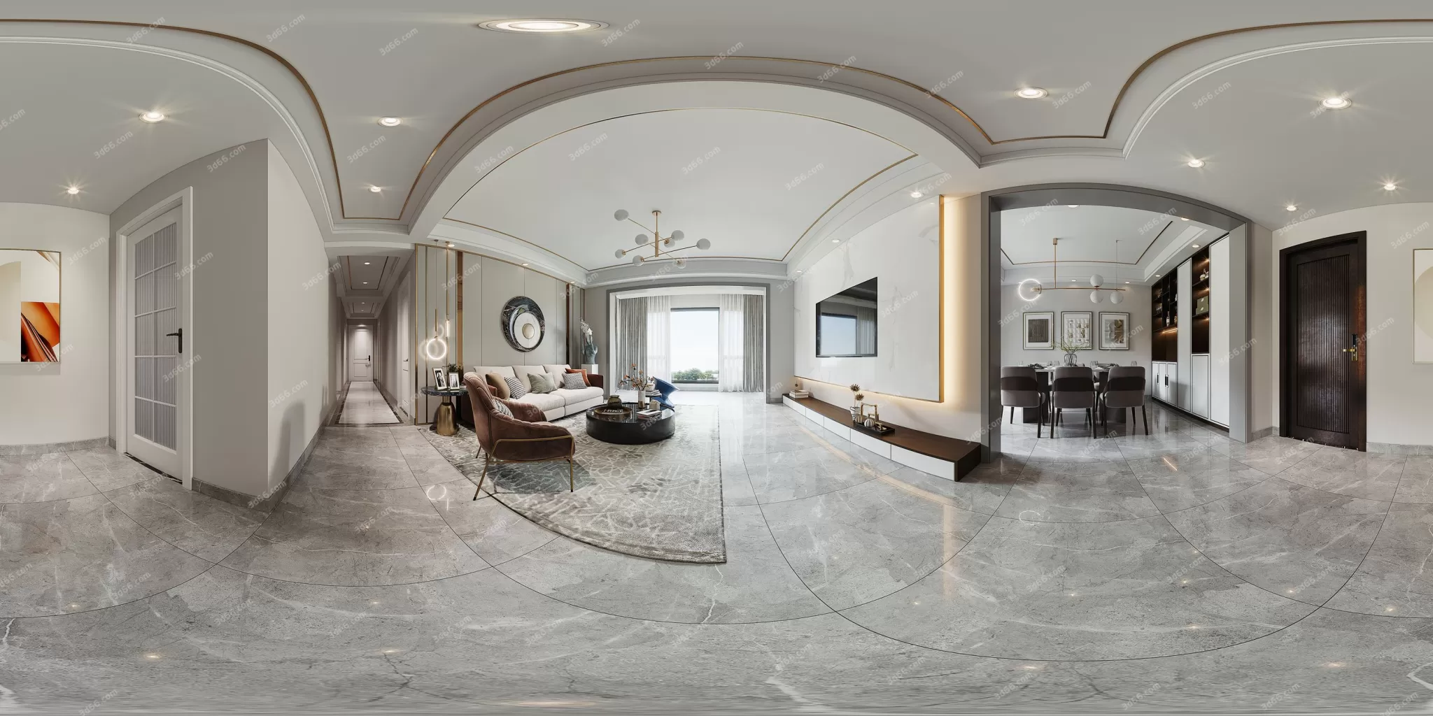 3DSKYFREE – HOME SCENES - HOME BLOCKS 3DS MAX MODELS