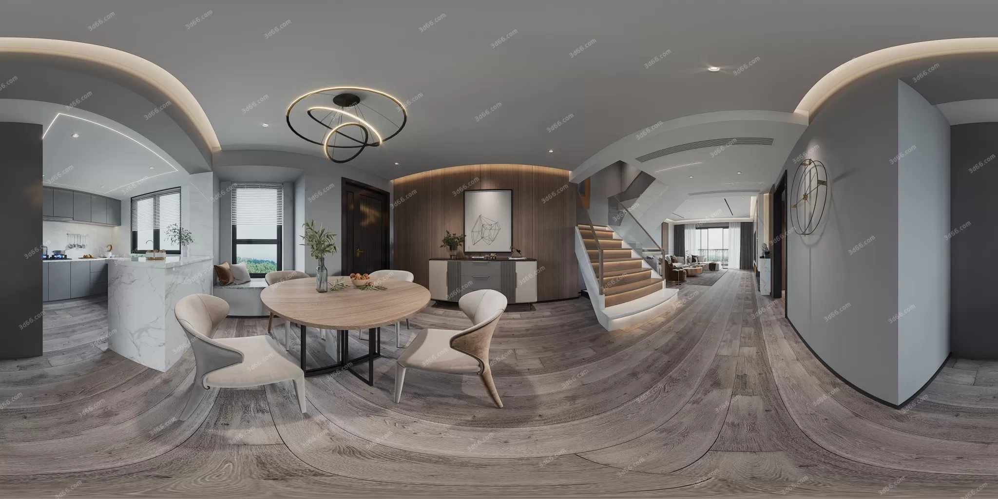 3DSKYFREE – HOME SCENES - HOME BLOCKS 3DS MAX MODELS