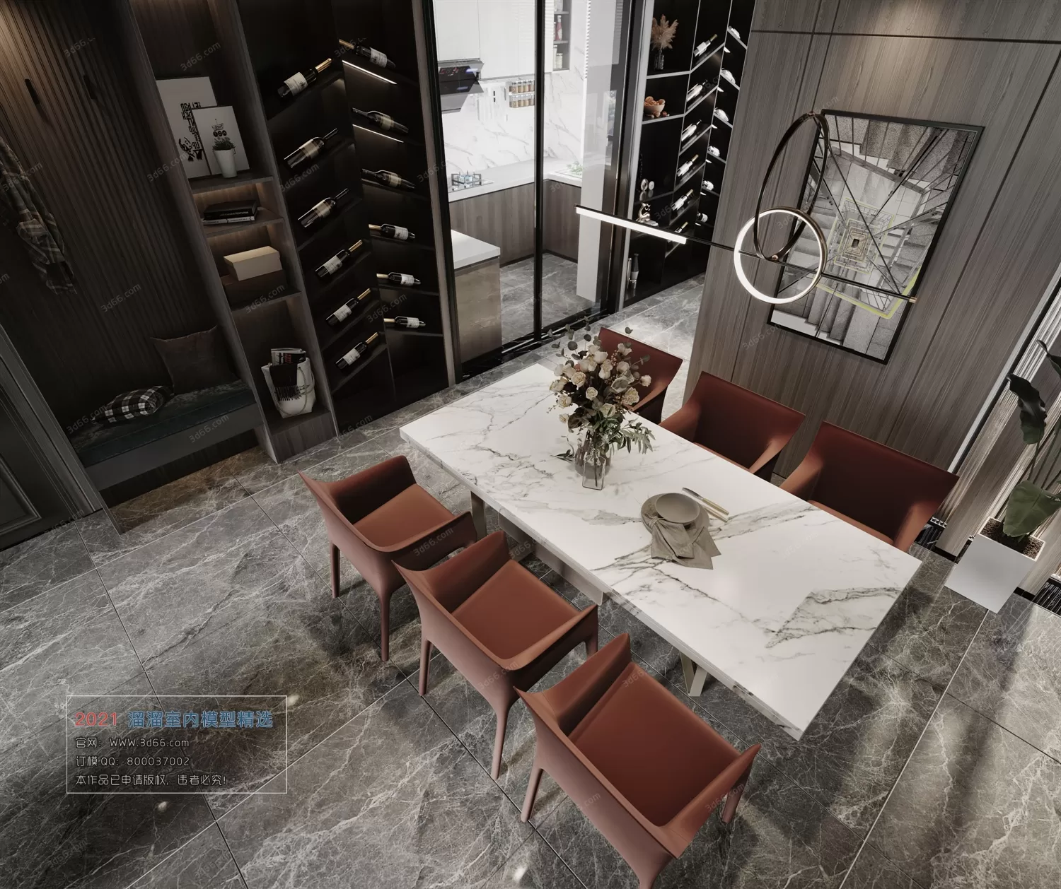 3DSKYFREE – HOME SCENES - HOME BLOCKS 3DS MAX MODELS