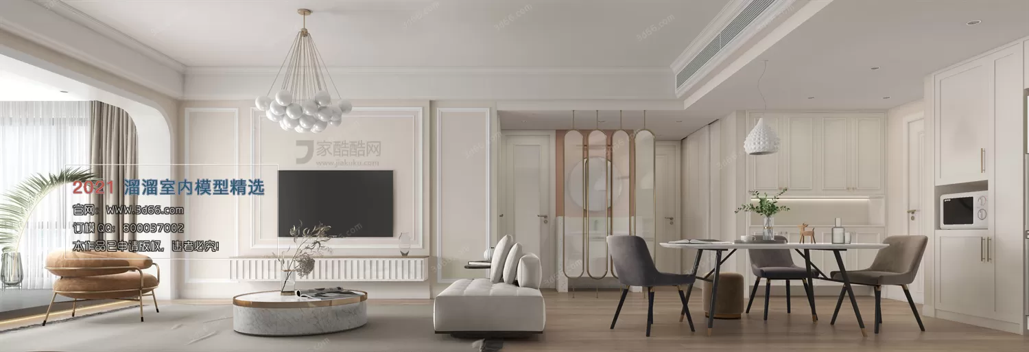 3DSKYFREE – HOME SCENES - HOME BLOCKS 3DS MAX MODELS