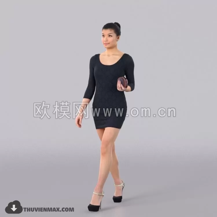 3DSKYFREE – HUMAN - PEOPLE 3DS MAX MODELS