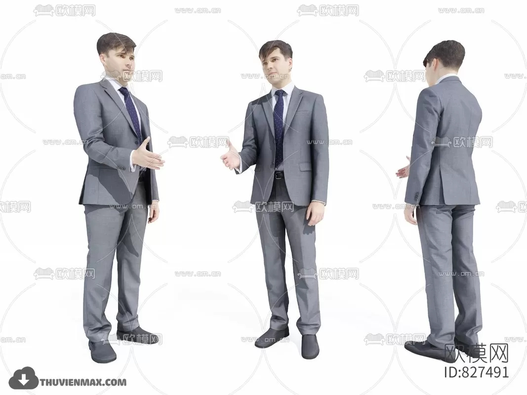 3DSKYFREE – HUMAN - PEOPLE 3DS MAX MODELS