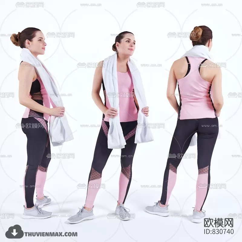 3DSKYFREE – HUMAN - PEOPLE 3DS MAX MODELS